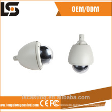 Dome white cctv camera housing manufacturers for die cast cameras
